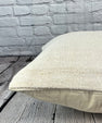 20 x 20 Hemp Pillow Turkish Cushion Natural Grayish White Pillow Cushion Cover #6483