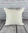 20 x 20 Hemp Pillow Turkish Cushion Natural Grayish White Pillow Cushion Cover #6491