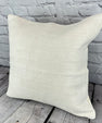 20 x 20 Hemp Pillow Turkish Cushion Natural Grayish White Pillow Cushion Cover #6491