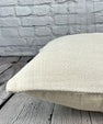 20 x 20 Hemp Pillow Turkish Cushion Natural Grayish White Pillow Cushion Cover #6491