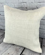 20 x 20 Hemp Pillow Turkish Cushion Natural Grayish White Pillow Cushion Cover #6495