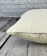 20 x 20 Hemp Pillow Turkish Cushion Natural Grayish White Pillow Cushion Cover #6495