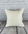 20 x 20 Hemp Pillow Turkish Cushion Natural Grayish White Pillow Cushion Cover #6496
