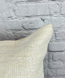 20 x 20 Hemp Pillow Turkish Cushion Natural Grayish White Pillow Cushion Cover #6496