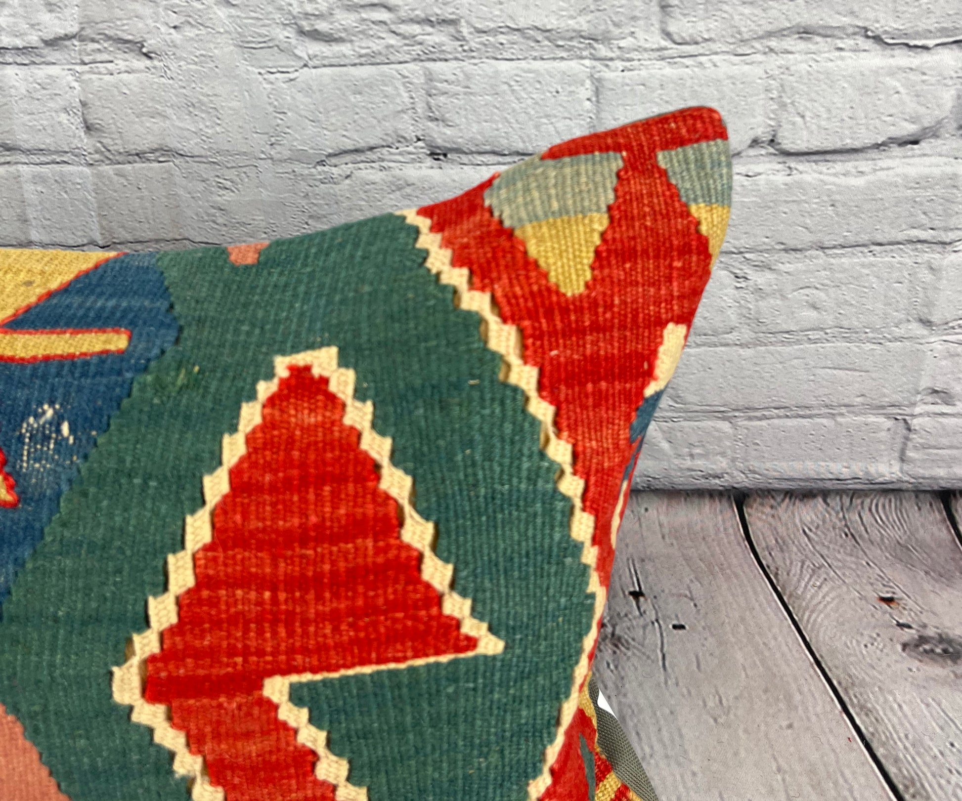 16 x 24 Kilim Pillow Turkish Cushion Istanbul Harbor View Pillow Cushion Cover #6887