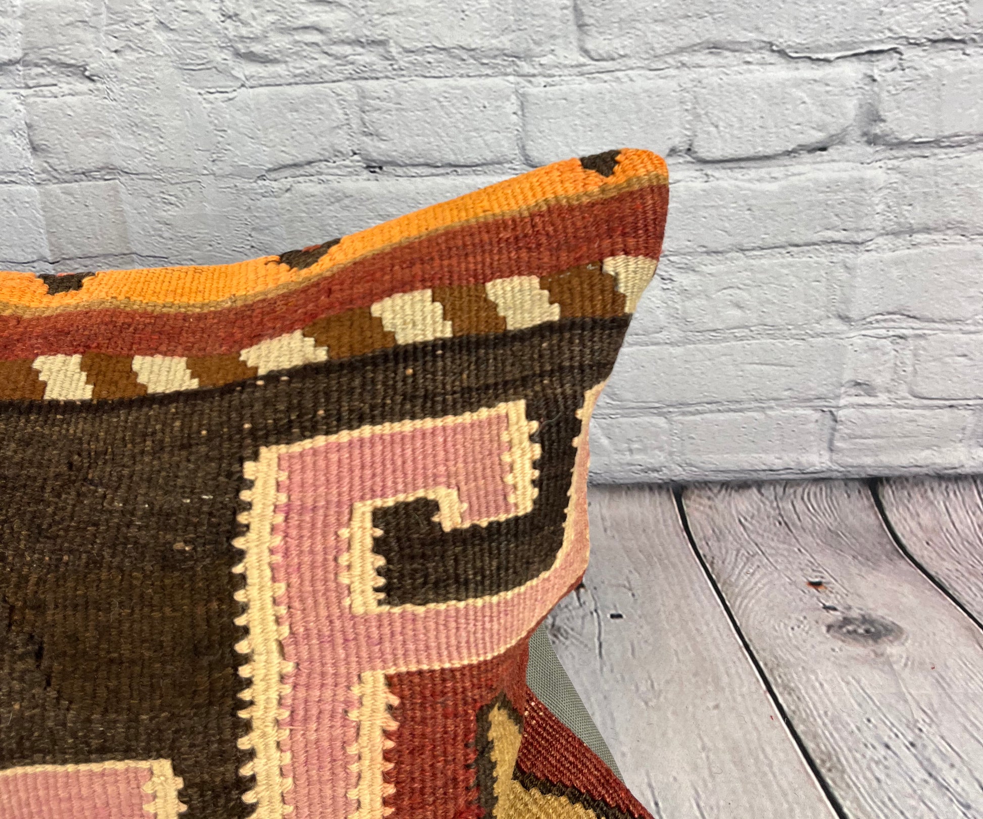 16 x 24 Kilim Pillow Turkish Cushion Istanbul Starlight  Pillow Cushion Cover #6917