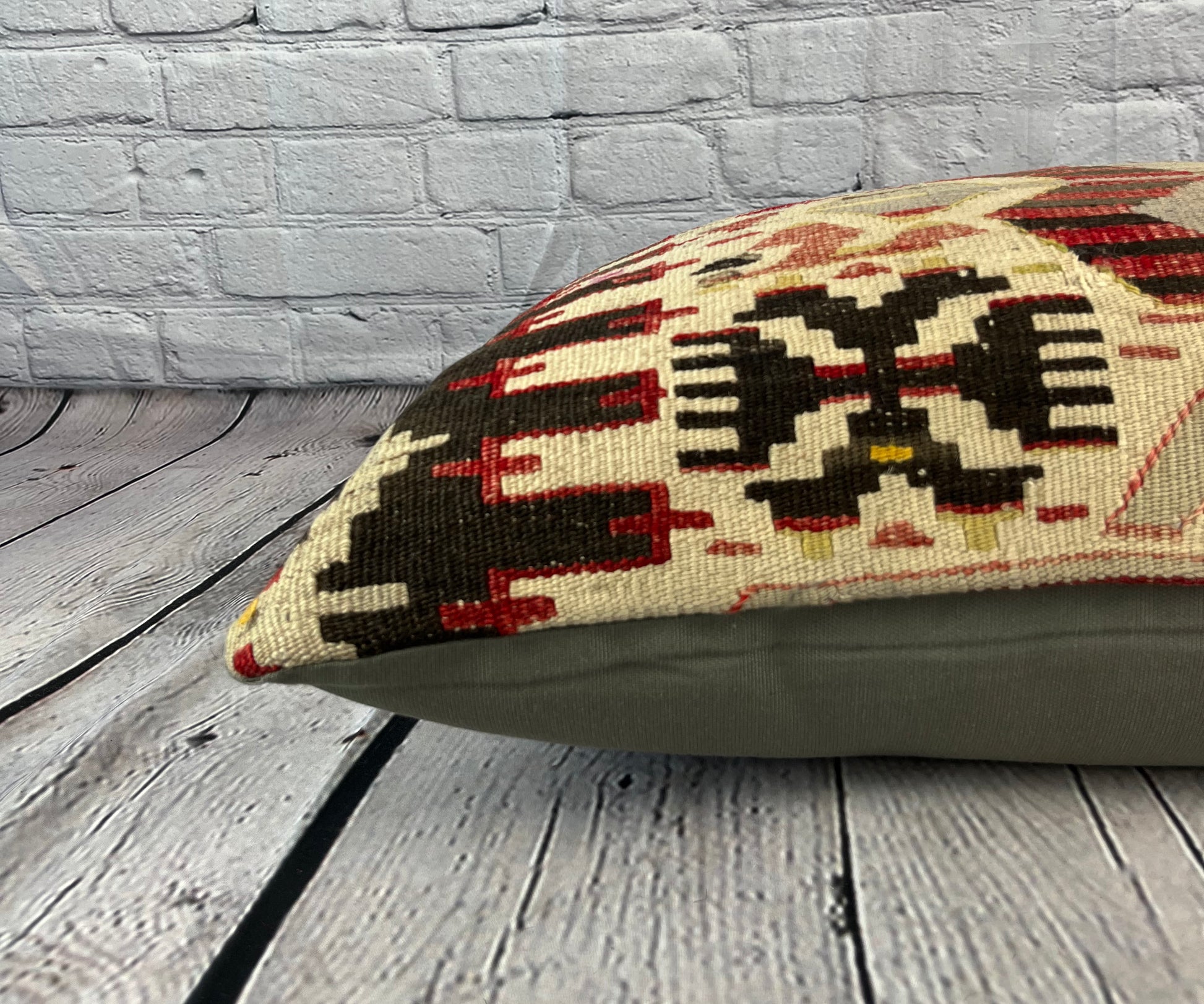 16 x 24 Kilim Pillow Turkish Cushion Sultan's Harem Haven Pillow Cushion Cover #6888