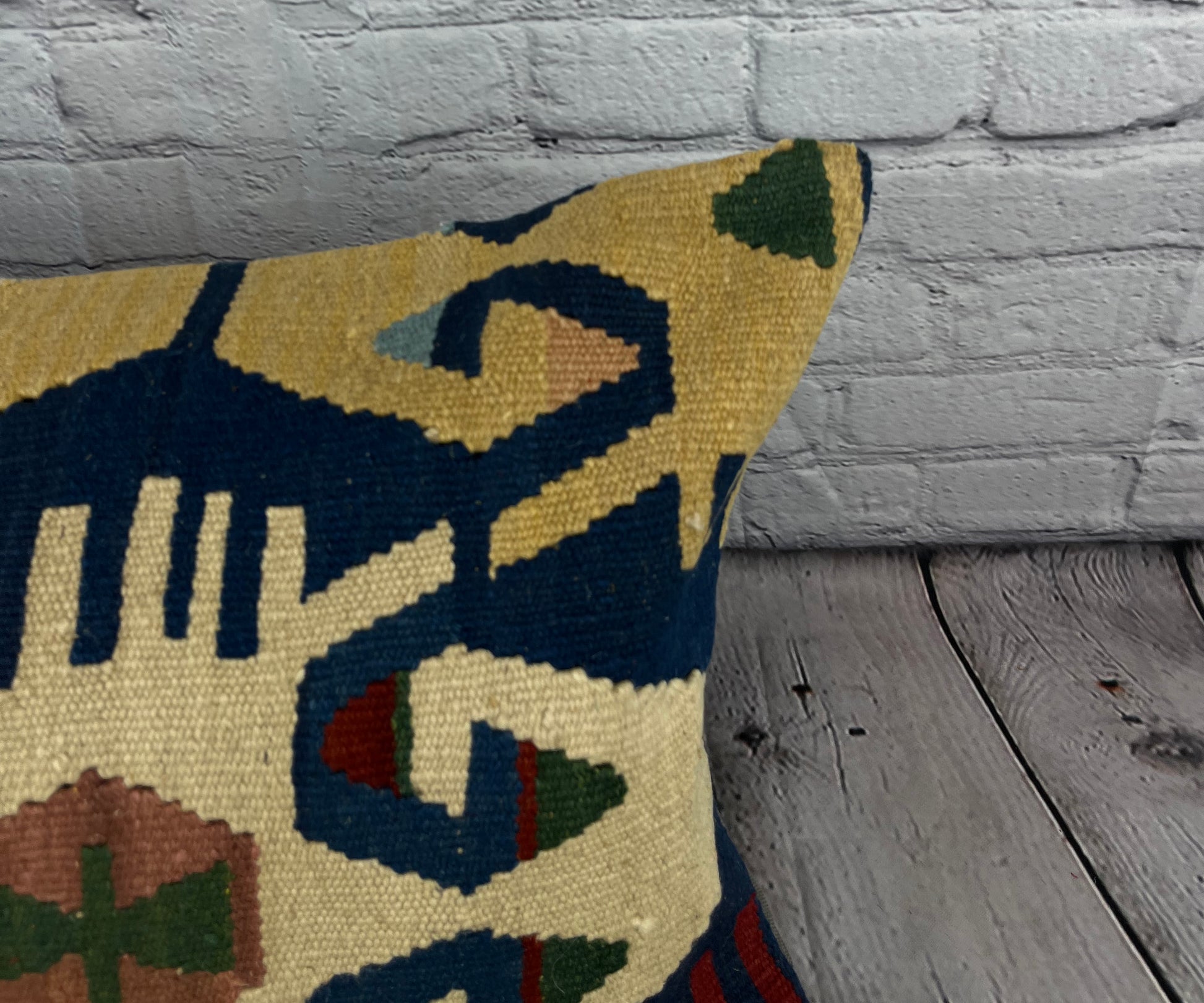 16 x 24 Kilim Pillow Turkish Cushion Turkish Coffee Break Pillow Cushion Cover #6943