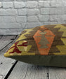 16 x 24 Kilim Pillow Turkish Cushion Sultanate Solace Pillow Cushion Cover #6912