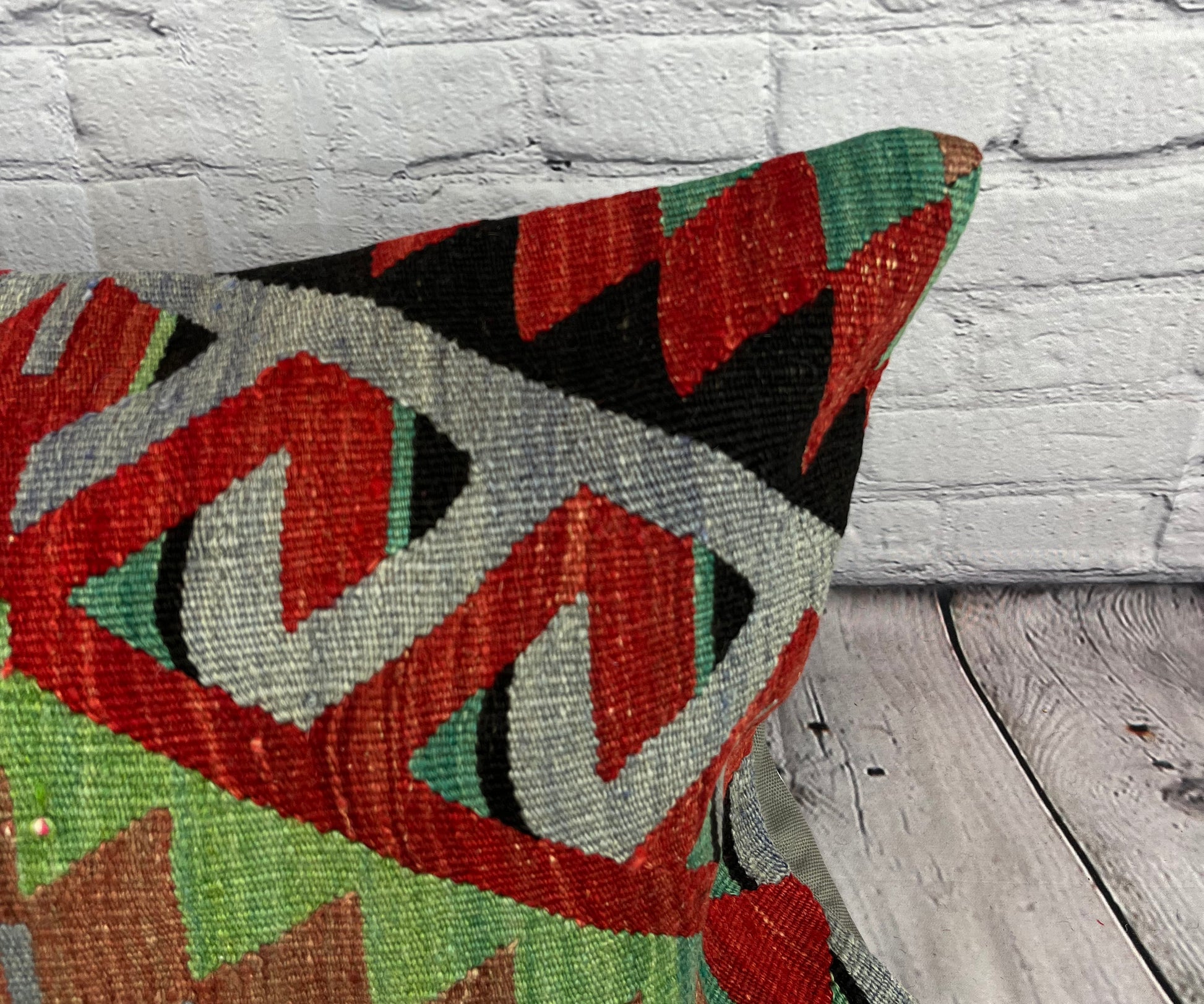 16 x 24 Kilim Pillow Turkish Cushion Anatolian Rest Pillow Cushion Cover #6904