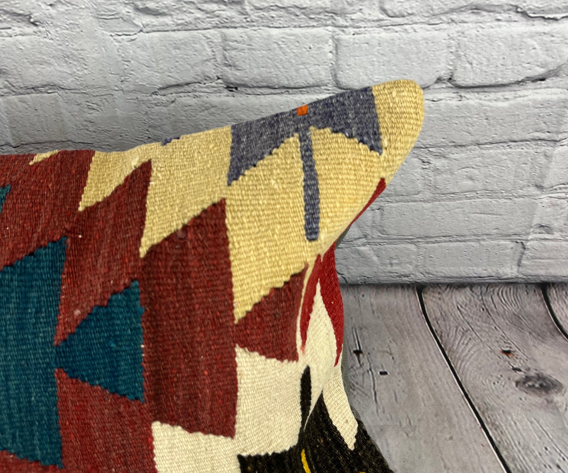 16 x 24 Kilim Pillow Turkish Cushion Sapphire Sea Serenade Pillow Cushion Cover #6905