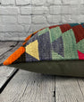 16 x 24 Kilim Pillow Turkish Cushion Sapphire Sea Serenade Pillow Cushion Cover #6905