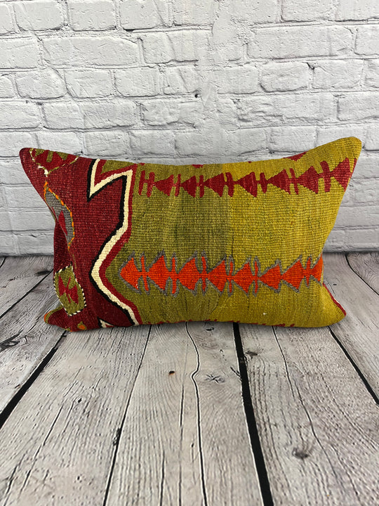16 x 24 Kilim Pillow Turkish Cushion Grand Palace Pillow Cushion Cover #6935