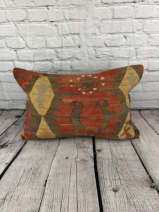 16 x 24 Kilim Pillow Turkish Cushion Sultan's Treasure Pillow Cushion Cover #6914