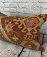 16 x 24 Kilim Pillow Turkish Cushion Labyrinth Comfort Pillow Cushion Cover #6942