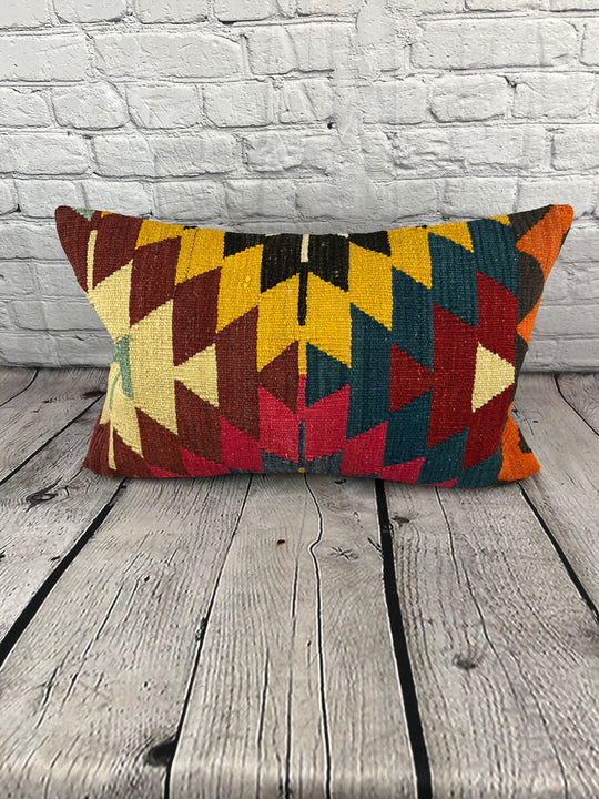 16 x 24 Kilim Pillow Turkish Cushion Topkapi Treasure Pillow Cushion Cover #6932