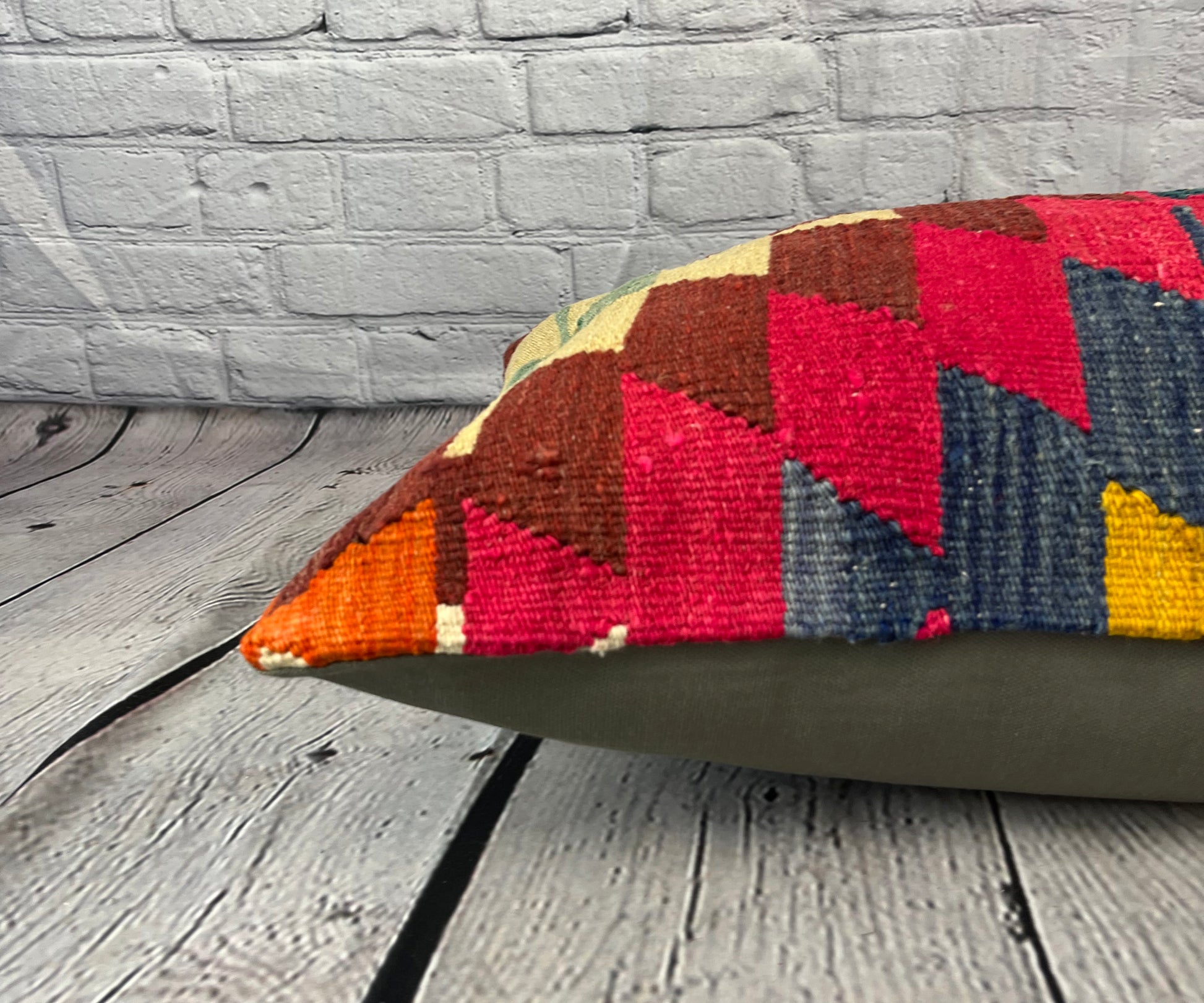 16 x 24 Kilim Pillow Turkish Cushion Topkapi Treasure Pillow Cushion Cover #6932