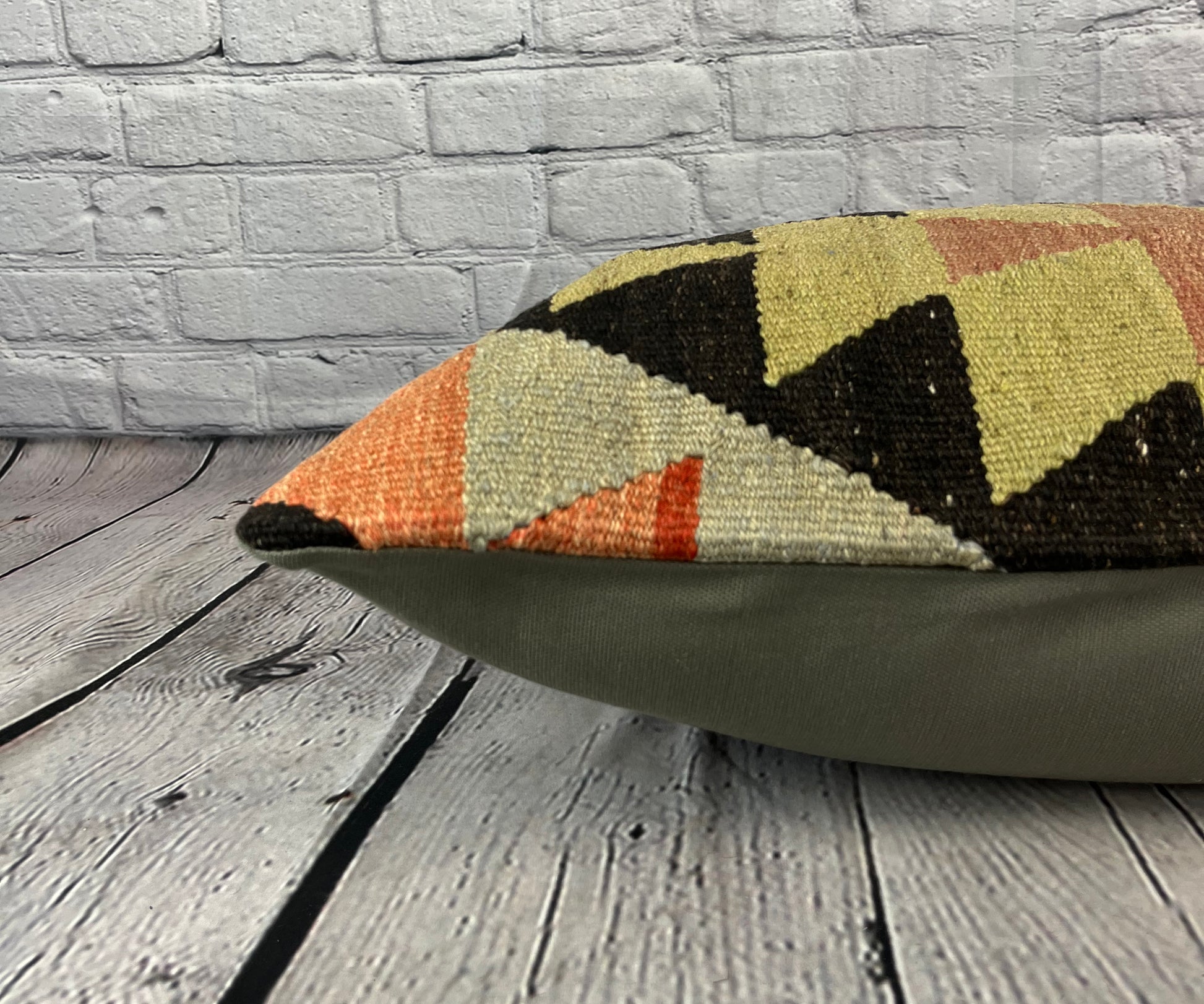 16 x 24 Kilim Pillow Turkish Cushion Sultanate Serenity Pillow Cushion Cover #6930