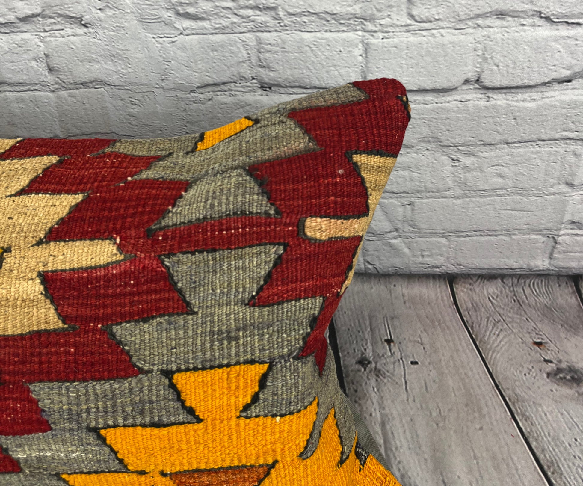 16 x 24 Kilim Pillow Turkish Cushion Orchard Oasis Pillow Cushion Cover #6869