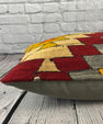 16 x 24 Kilim Pillow Turkish Cushion Orchard Oasis Pillow Cushion Cover #6869