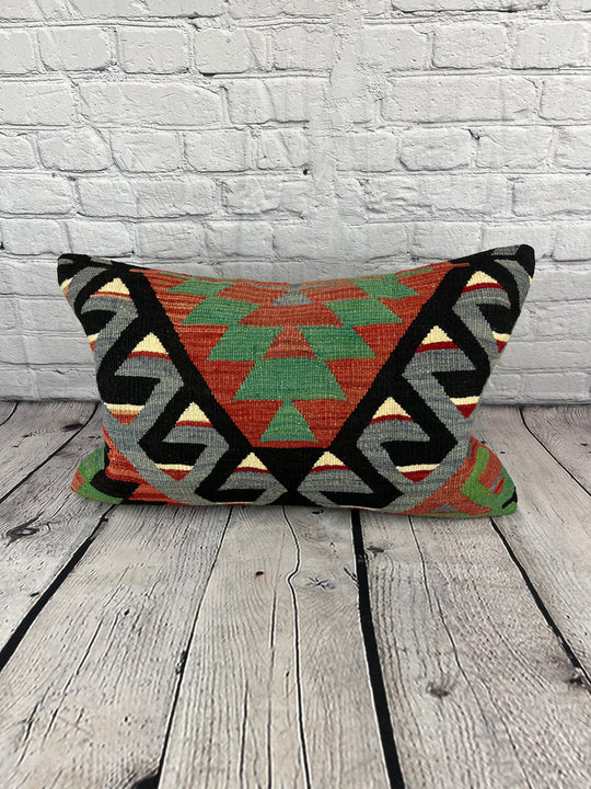 16 x 24 Kilim Pillow Turkish Cushion Anatolian Essence Pillow Cushion Cover #6856