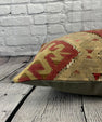 16 x 24 Kilim Pillow Turkish Cushion Byzantine Beauty Pillow Cushion Cover #6841