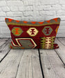 16 x 24 Kilim Pillow Turkish Cushion Golden Gate Comfort Pillow Cushion Cover #6832