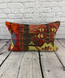 16 x 24 Kilim Pillow Turkish Aegean Dreamland Pillow Cushion Cover #6837
