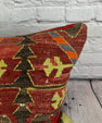 16 x 24 Kilim Pillow Turkish Aegean Dreamland Pillow Cushion Cover #6837