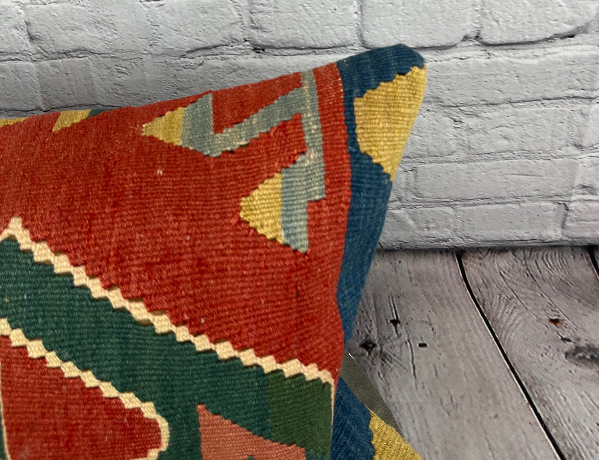 16 x 24 Kilim Pillow Turkish Aegean Dreamland Pillow Cushion Cover #6833