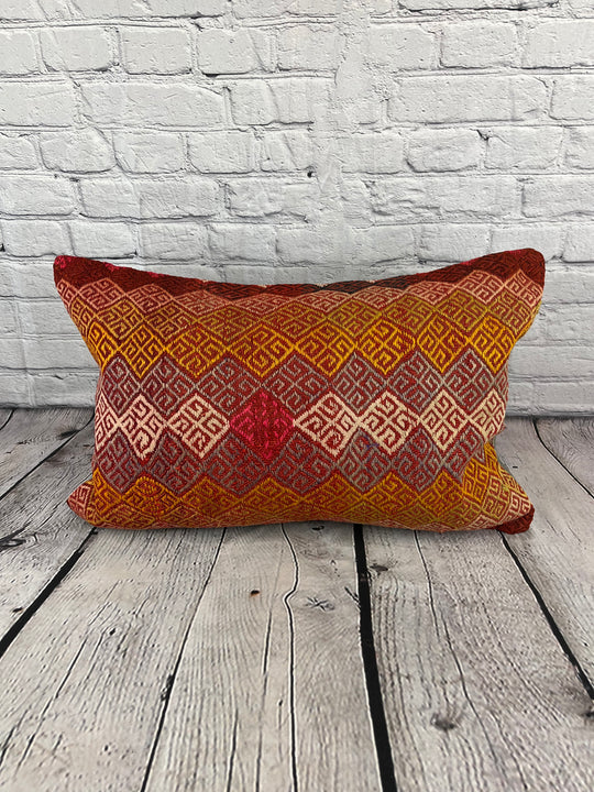 16 x 24 Kilim Pillow Turkish Topkapi Treasure Pillow Cushion Cover #6884