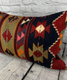 16 x 24 Kilim Pillow Cappadocian Twilight Turkish Pillow Cushion Cover #6881