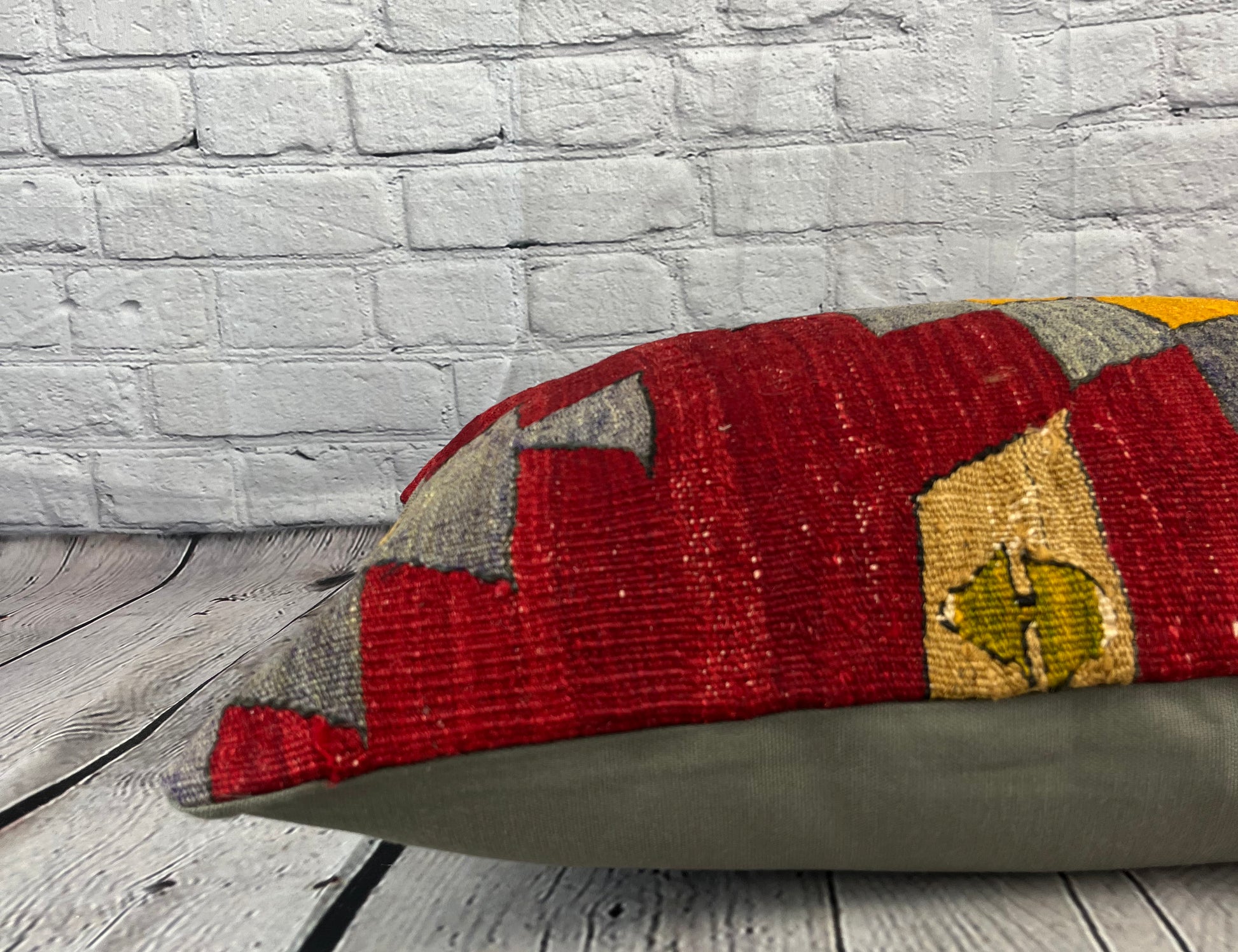 16 x 24 Kilim Pillow Turkish Anatolian Whispers Pillow Cushion Cover #6880