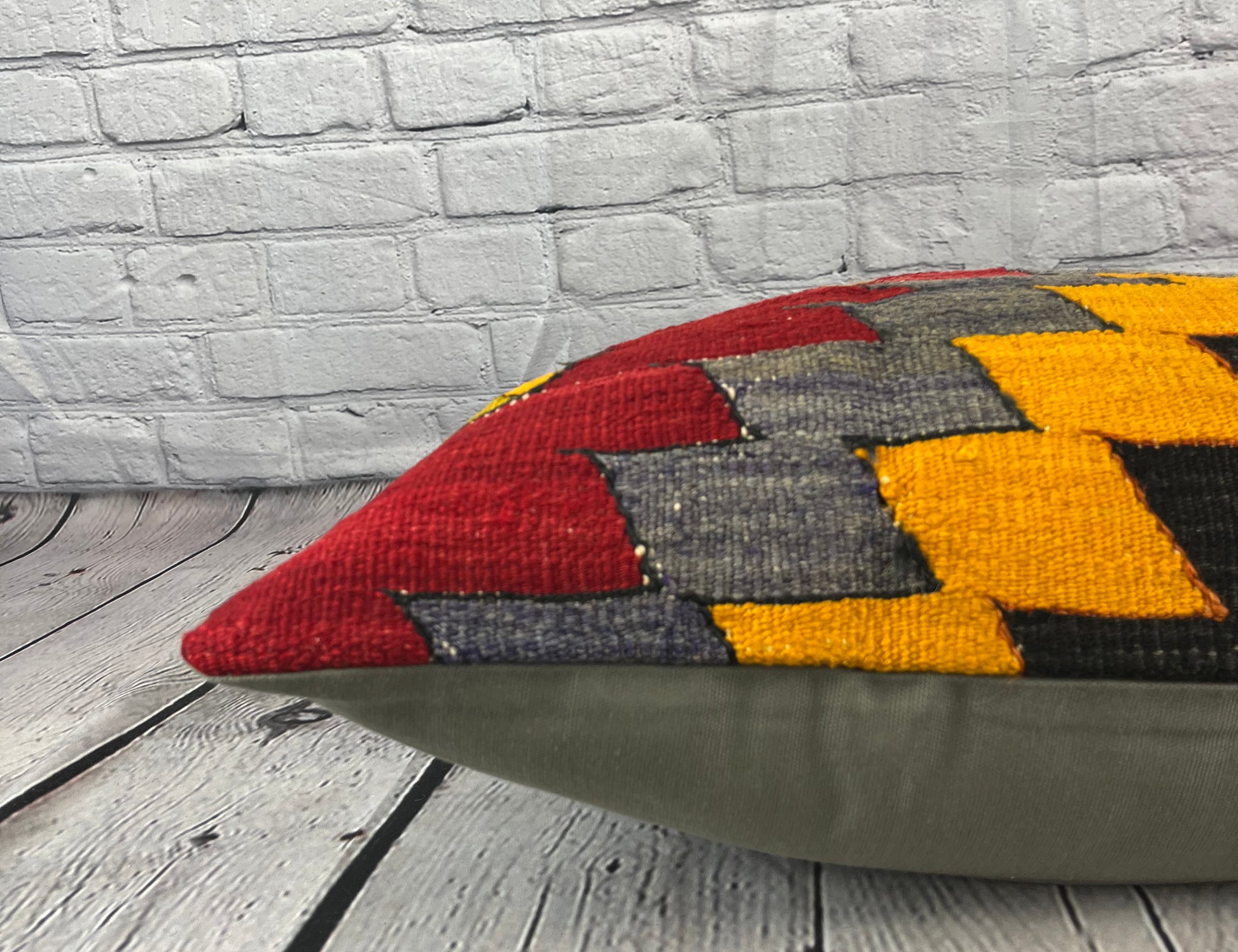 16 x 24 Kilim Pillow Turkish Istanbul Dreamscape Pillow Cushion Cover #6883