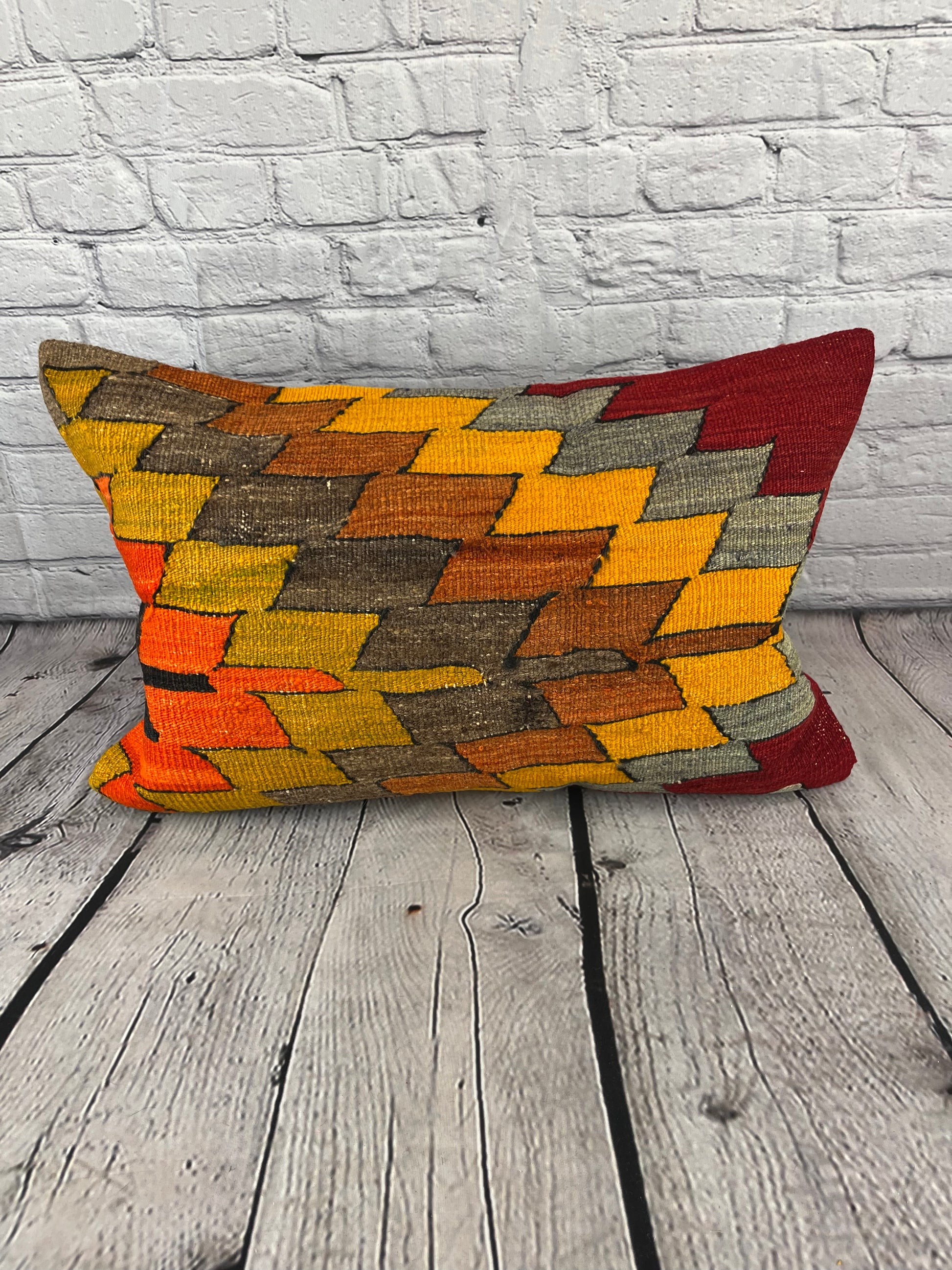 16 x 24 Kilim Pillow Turkish Ottoman Odyssey Pillow Cushion Cover #6878
