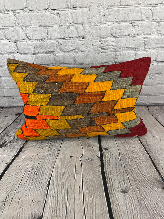 16 x 24 Kilim Pillow Turkish Ottoman Odyssey Pillow Cushion Cover #6878