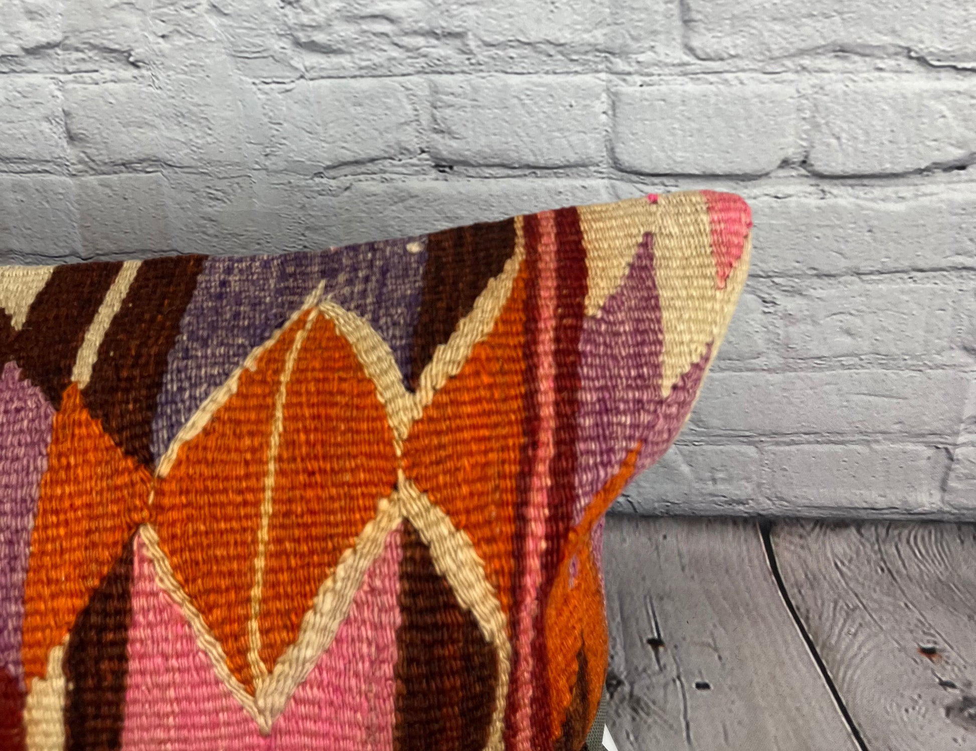 16 x 24 Kilim Pillow Turkish Labyrinth Tranquility Pillow Cushion Cover #6872