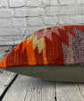 16 x 24 Kilim Pillow Turkish Labyrinth Tranquility Pillow Cushion Cover #6872