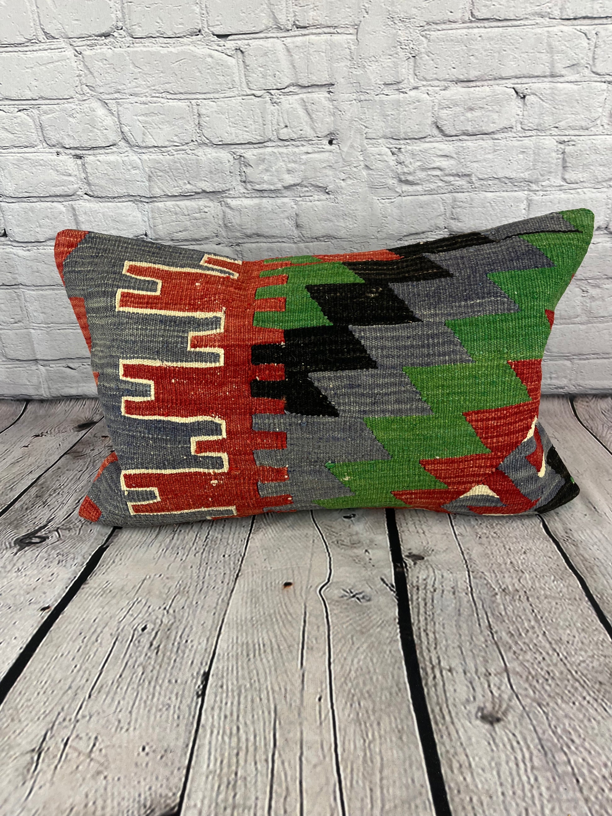 16 x 24 Kilim Pillow Turkish Ottoman Opulence Pillow Cushion Cover #6853