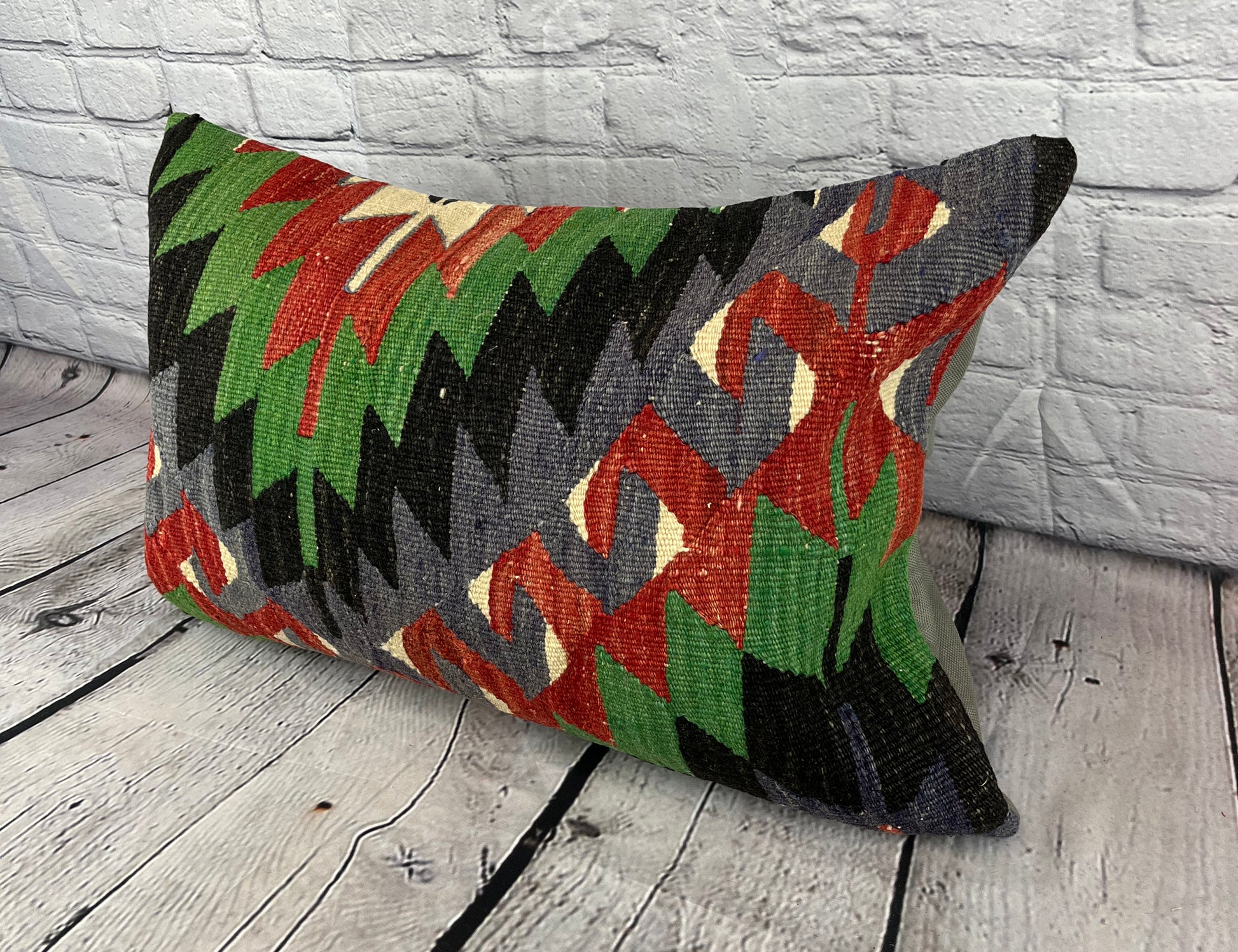 16 x 24 Kilim Pillow Turkish Istanbul Serenity Pillow Cushion Cover #6847