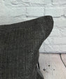 16 x 24 Hemp Pillow Turkish Cushion Natural Black Pillow Cushion Cover #6055