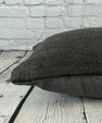 16 x 24 Hemp Pillow Turkish Cushion Natural Black Pillow Cushion Cover #6055
