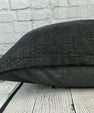 16 x 24 Hemp Pillow Turkish Cushion Natural Black Pillow Cushion Cover #6060