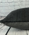 16 x 24 Hemp Pillow Turkish Cushion Natural Black Pillow Cushion Cover #6062