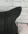 16 x 24 Hemp Pillow Turkish Cushion Natural Black Pillow Cushion Cover #6065