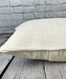 16 x 24 Hemp Pillow Turkish Cushion Natural White Pillow Cushion Cover #6153