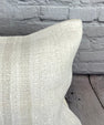 16 x 24 Hemp Pillow Turkish Cushion Natural White Pillow Cushion Cover #6170