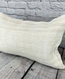 16 x 24 Hemp Pillow Turkish Cushion Natural White Pillow Cushion Cover #6205