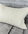 16 x 24 Hemp Pillow Turkish Cushion Natural White Pillow Cushion Cover #6204