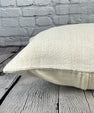 16 x 24 Hemp Pillow Turkish Cushion Natural White Pillow Cushion Cover #6203